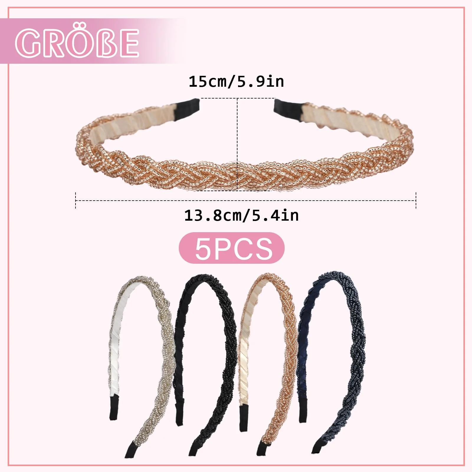 Обруч JULMELON Плетеные, фото №6 Обруч JULMELON Плетеные, фото №6