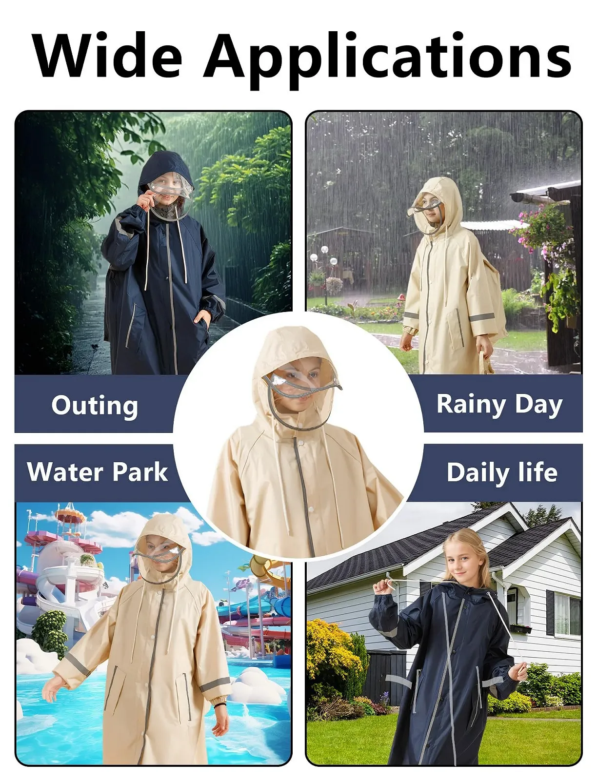 Дождевик Happy Cherry для мальчиков, фото №5