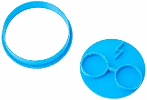 Форма для печива Cuticuter Harry Potter 8 x 7 x 1.5 см Blue synthetic.ua - Фото 1