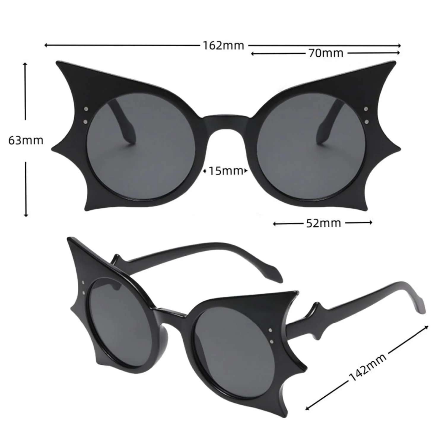 Сонцезахисні Окуляри Котяче Око Ретро, Круглі Лінзи, Qinqilanqi-S, Захист від УФ-променів, для Жінок та Чоловіків, фото №2 Сонцезахисні Окуляри Котяче Око Ретро, Круглі Лінзи, Qinqilanqi-S, Захист від УФ-променів, для Жінок та Чоловіків, фото №2