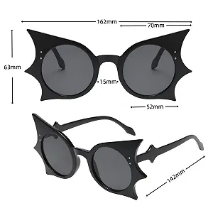 Солнцезащитные Очки Ретро Кошачье Око, Круглые Линзы, Qinqilanqi-S, Защита от УФ-лучей, для Женщин и Мужчин. synthetic.ua - Фото 1