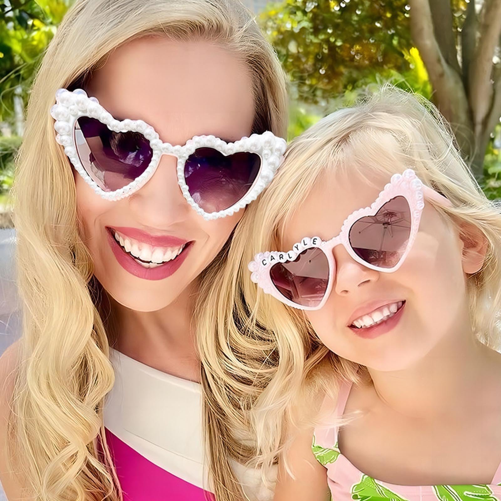 Солнцезащитные очки Topfunyy Жемчуг для женщин, фото №5