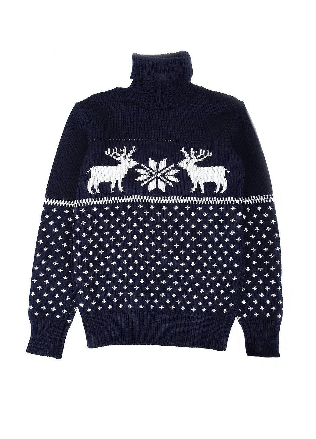 Свитер Tashkan 128см Синий (GT-3411-DBlue), фото №1