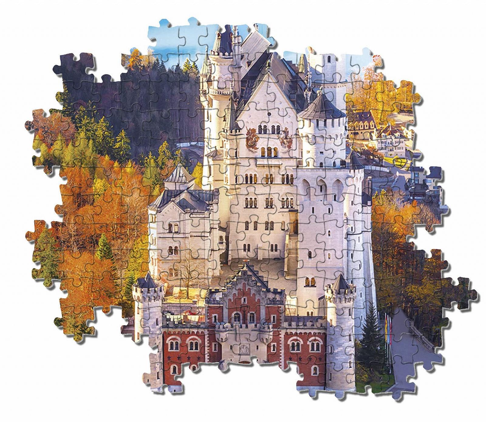 Пазл Clementoni High Quality Collection Neuschwanstein 1000 деталей Різнокольоровий, фото №4