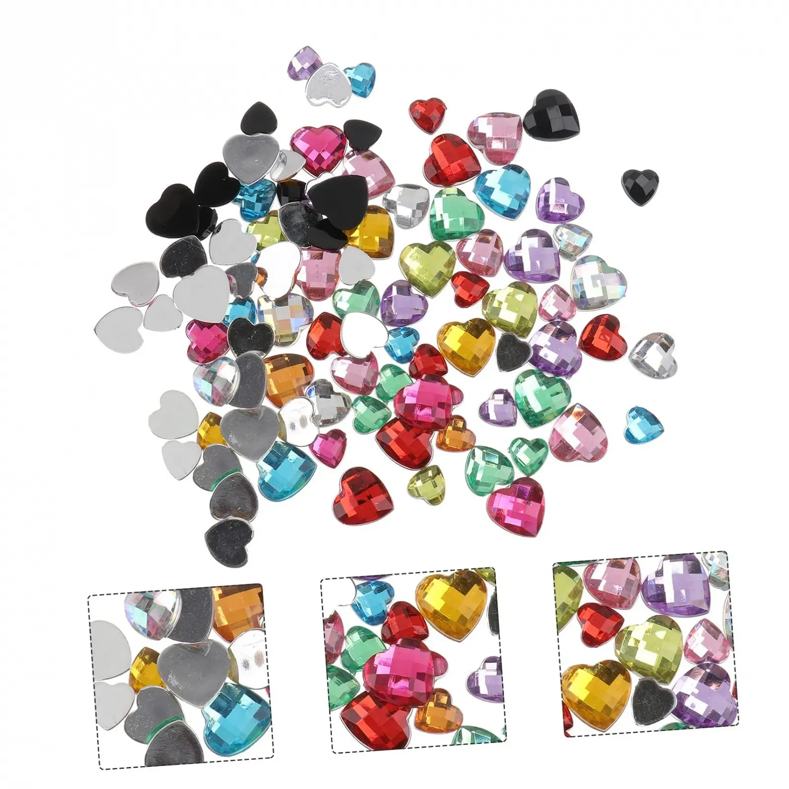 Прикраса для нігтів Healeved Серце S Підвіска, фото №9