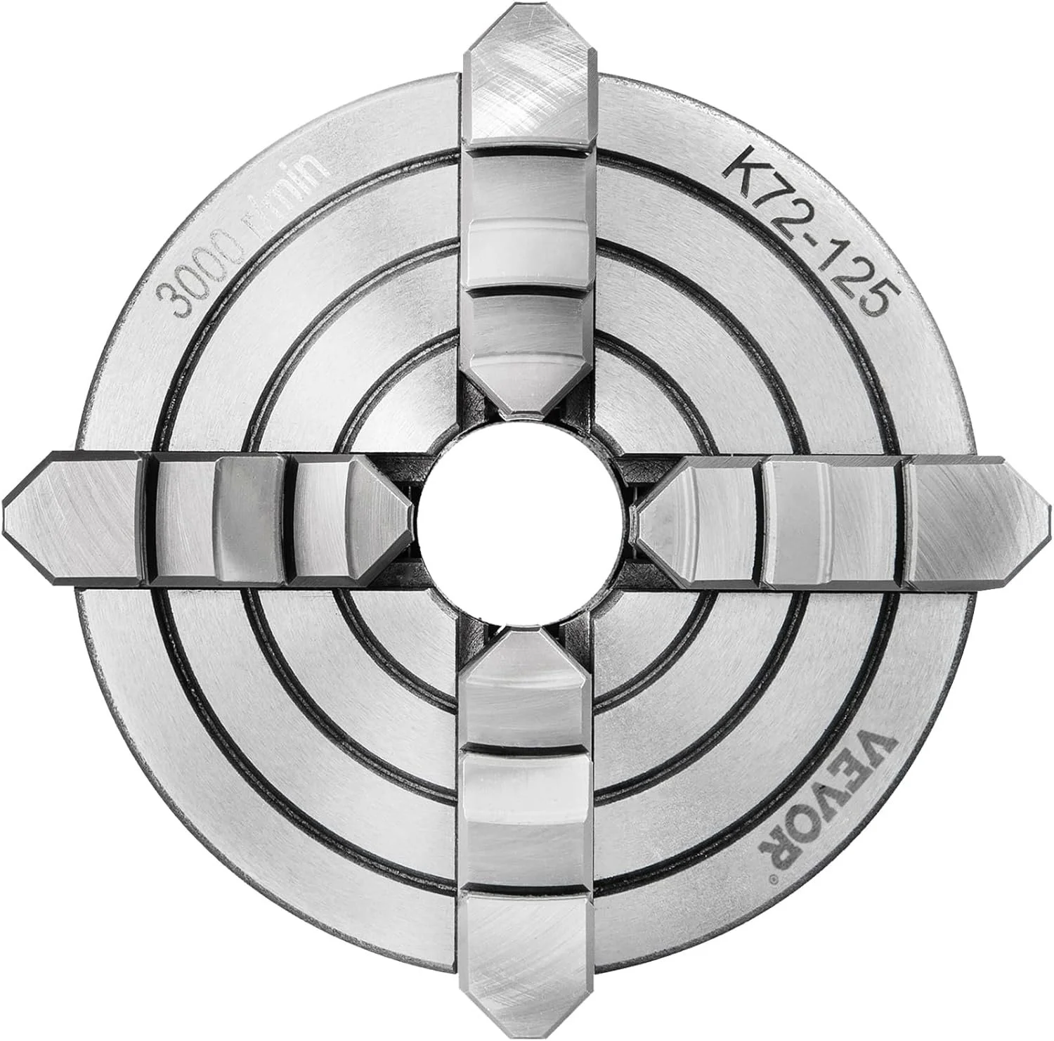 Токарный патрон VEVOR K72-125 125 мм, фото №9