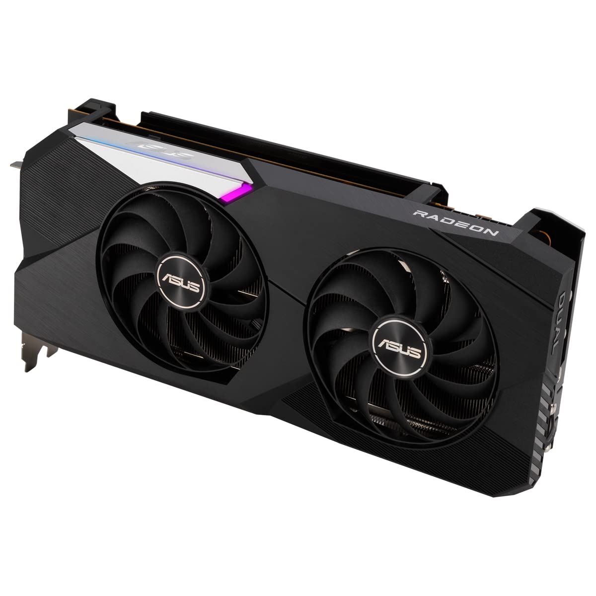 Видеокарта ASUS Dual Radeon RX6750 XT 12GB OC Edition Gaming (AMD Radeon RX6750 XT, 12GB GDDR6, 1x HDMI 2.1, 3x DisplayPort 1.4a, DUAL-RX6750XT-O12G), фото №4