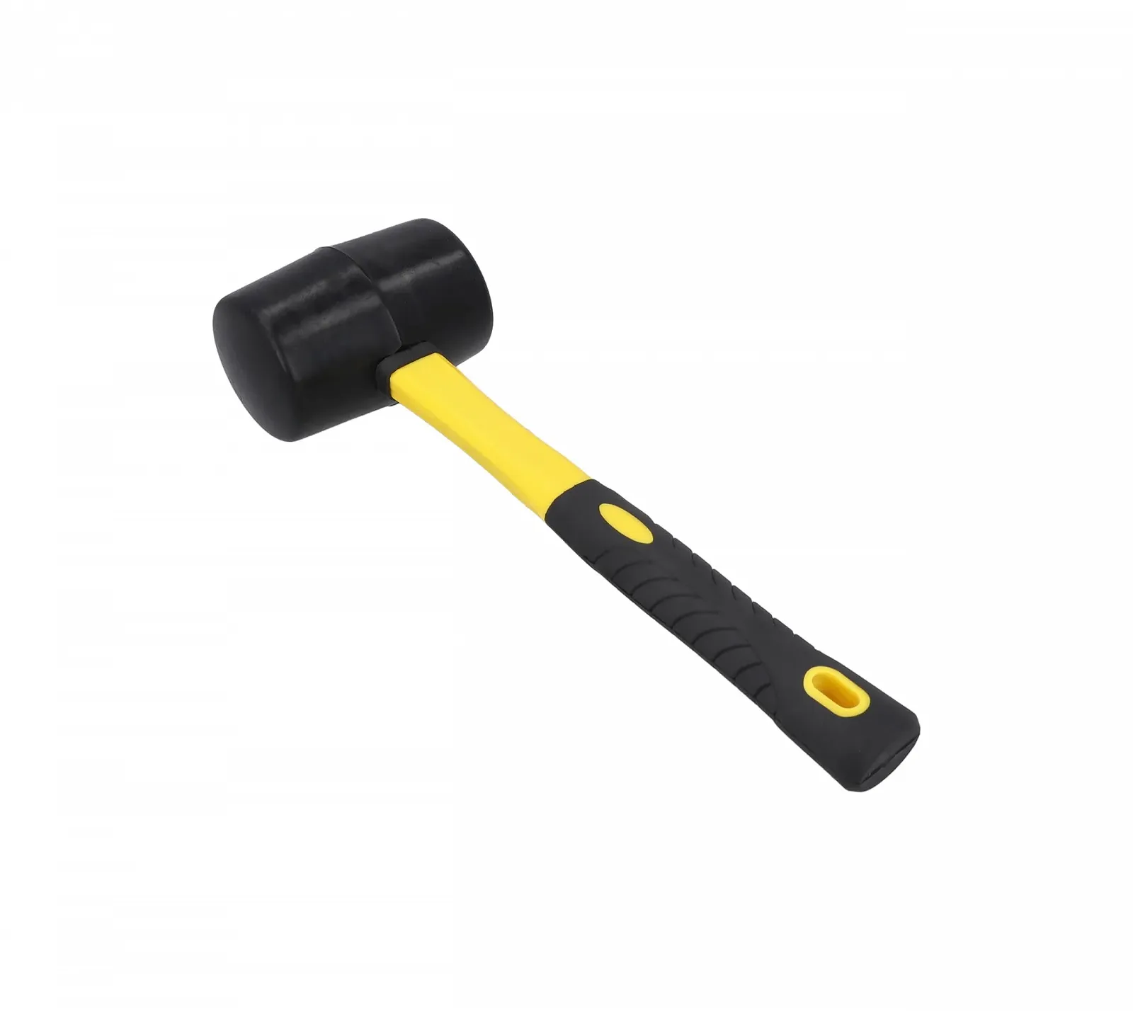 Киянка резиновая Hardy Working Tools 65 мм с двухкомпонентной рукояткой черная, фото №4 Киянка резиновая Hardy Working Tools 65 мм с двухкомпонентной рукояткой черная, фото №4