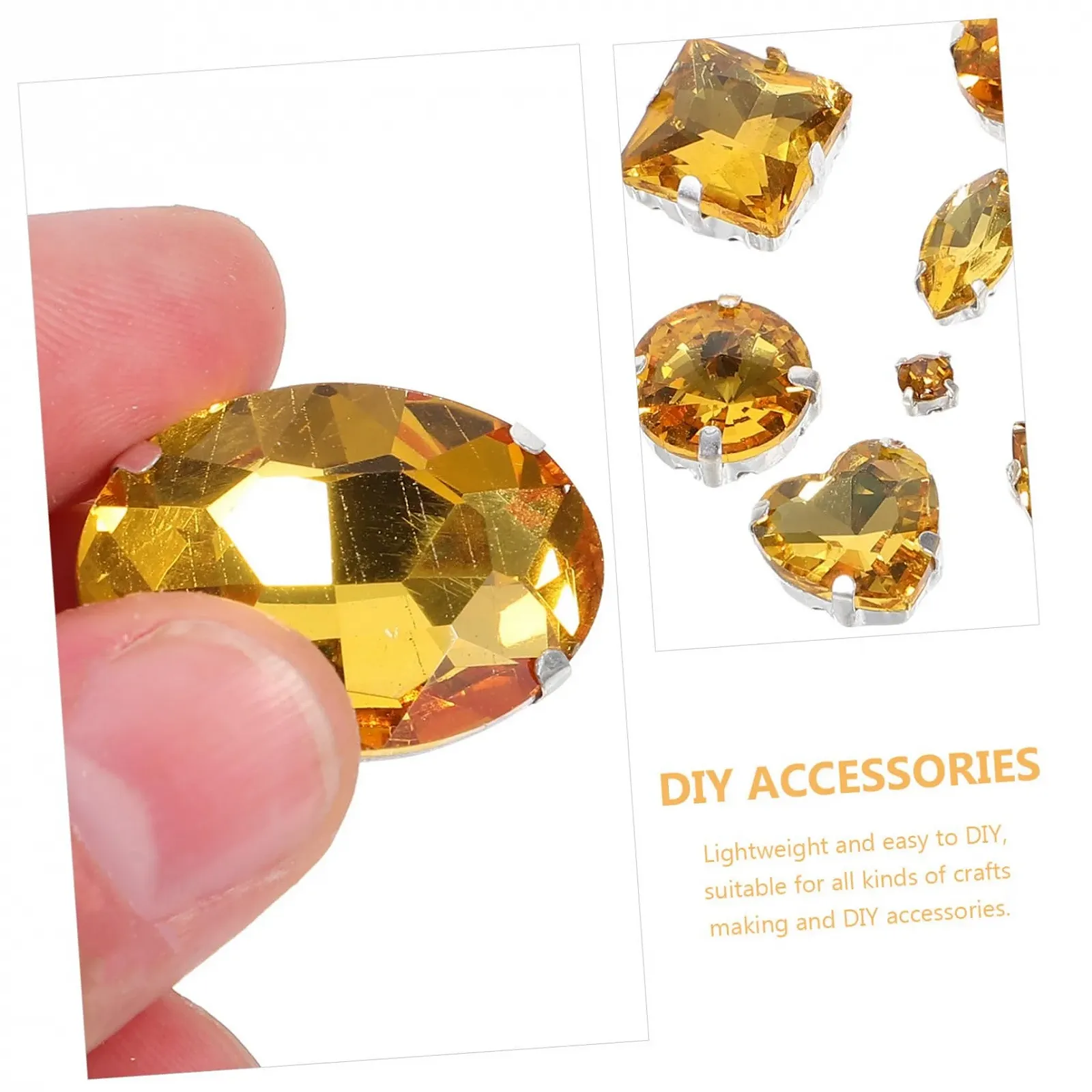 Стрази EXCEART Дрібні ручної роботи для прикрас одягу та вечірок, фото №7