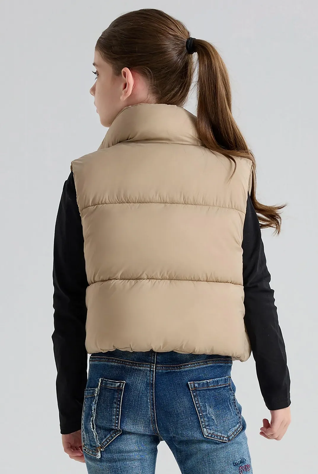 Жилет Пуховик для дівчат maoo garden Зимовий Легкий Водовідштовхувальний, фото №2 Жилет Пуховик для дівчат maoo garden Зимовий Легкий Водовідштовхувальний, фото №2