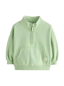 NEXT Девочка Стандартный свитшот с полудлинной молнией - Фото 1