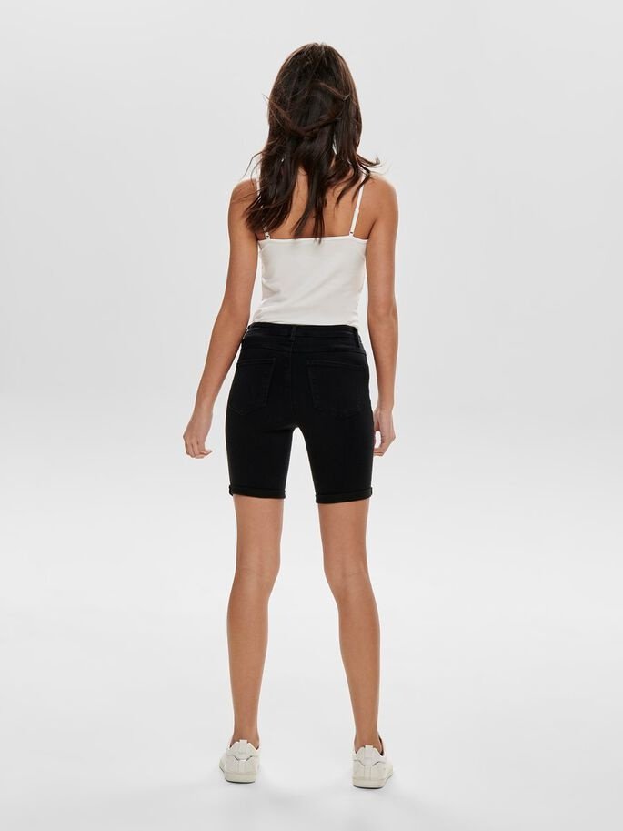 Шорты ONLY LIFE MID LONG SHORTS NOOS 15176847 Черный L, фото №3