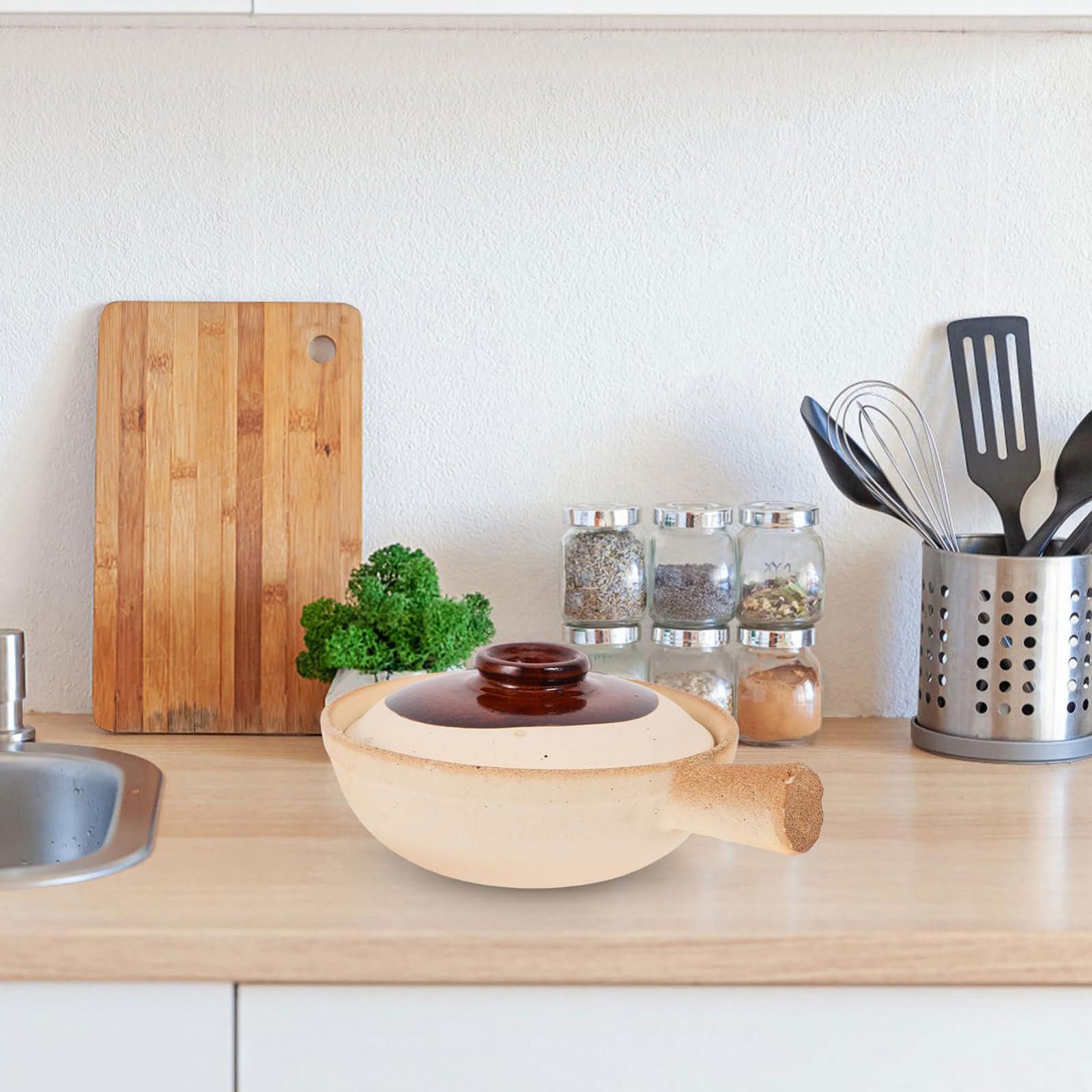 Ківш керамічний Garneck з кришкою жаростійкий порційний, фото №4