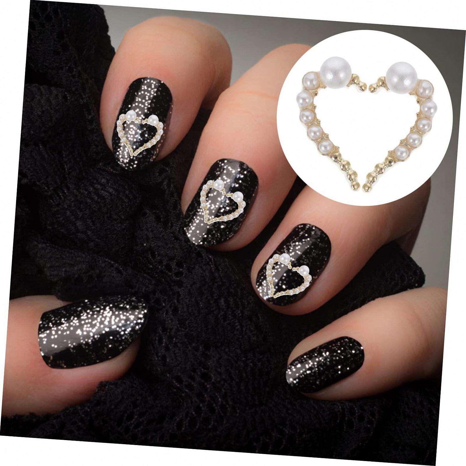 Стрази для нігтів Healeved Прикраса для нігтів Серце, фото №6