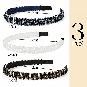 Обруч для волос с 3 стразами Dirndl synthetic.ua - Фото 1