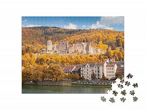 Пазл puzzleYOU Коллекция «Гейдельбергский замок» "Руины Гейдельбергского замка, Германия" 500 элементов synthetic.ua - Фото 1