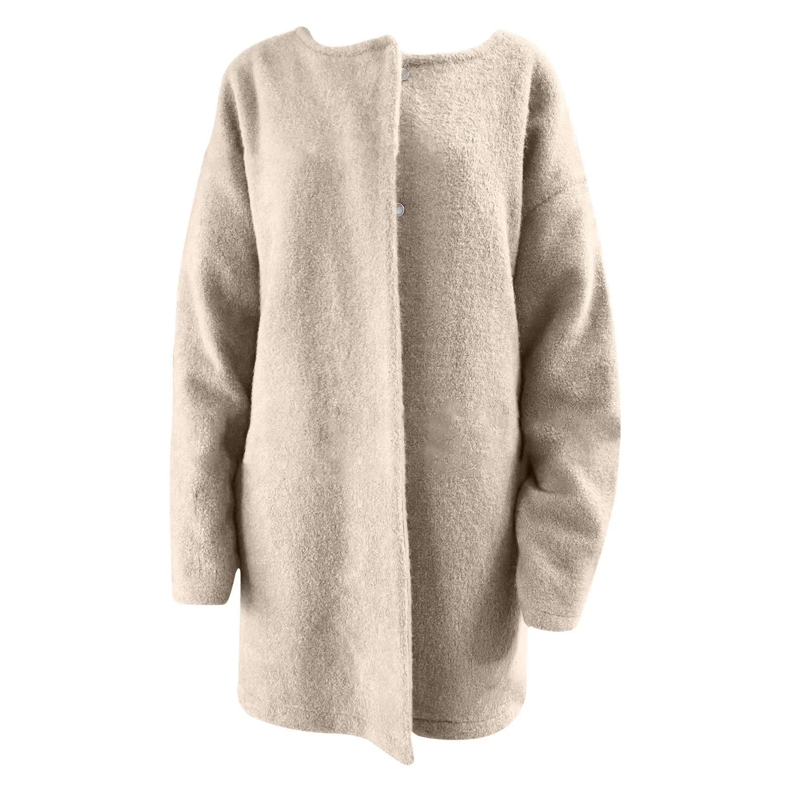 Тренч NACQZLI Жіночий Довгий Однотонний, фото №5