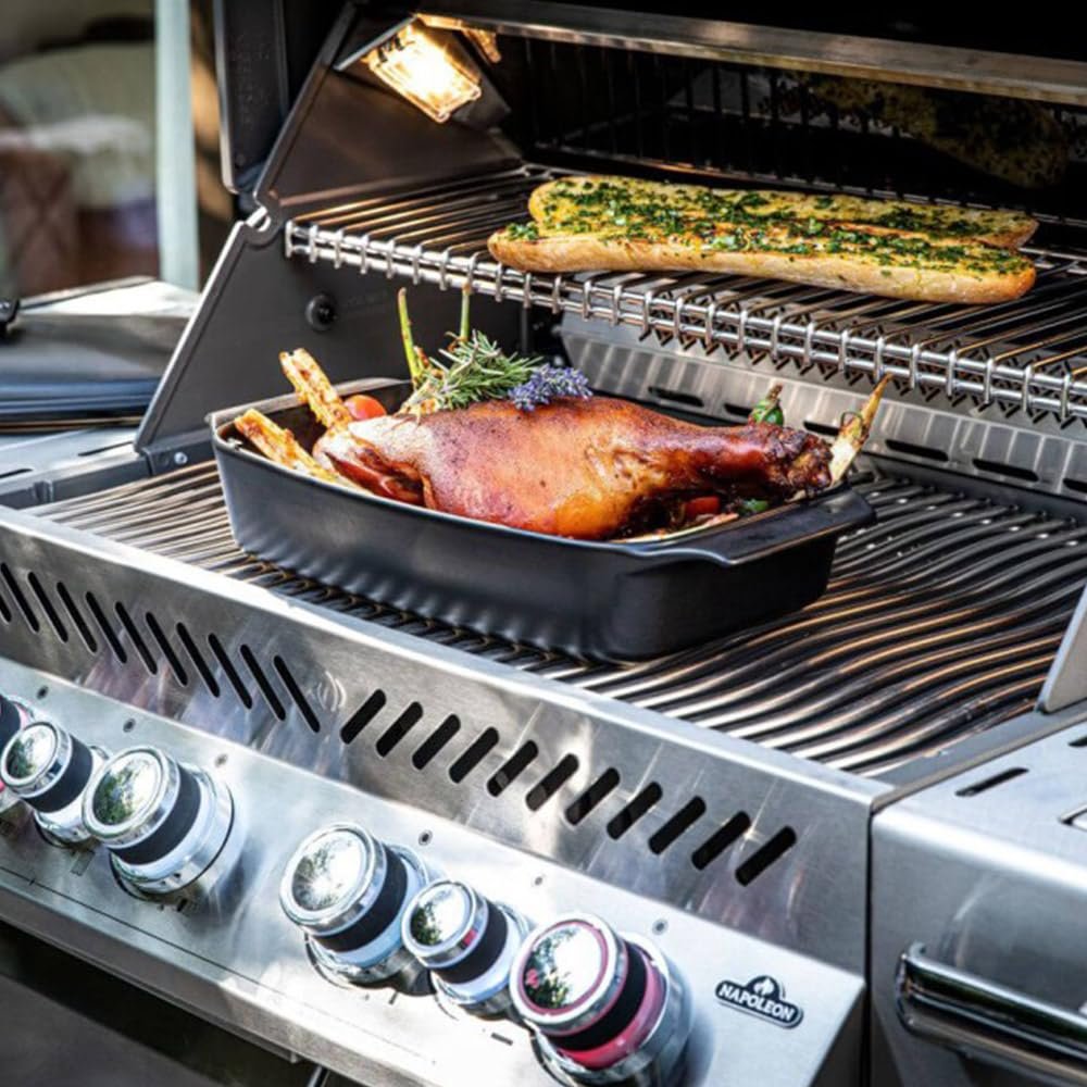 Керамічна Гусятниця для запікання Napoleon Grill, фото №2 Керамічна Гусятниця для запікання Napoleon Grill, фото №2