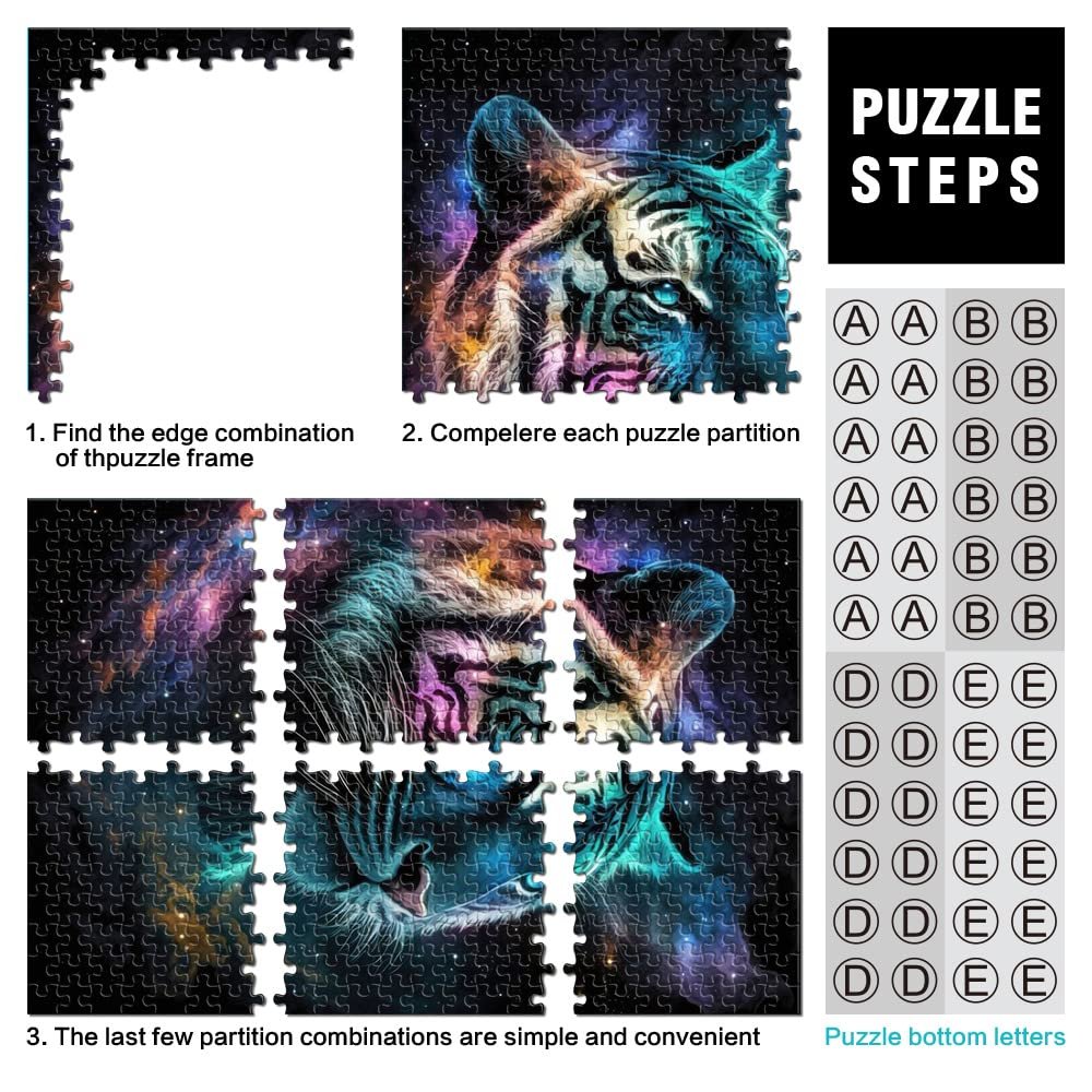 Пазл Tiger Art 1000 элементов 26 x 38 см, фото №2 Пазл Tiger Art 1000 элементов 26 x 38 см, фото №2