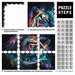 Пазл Tiger Art 1000 элементов 26 x 38 см synthetic.ua - Фото 1