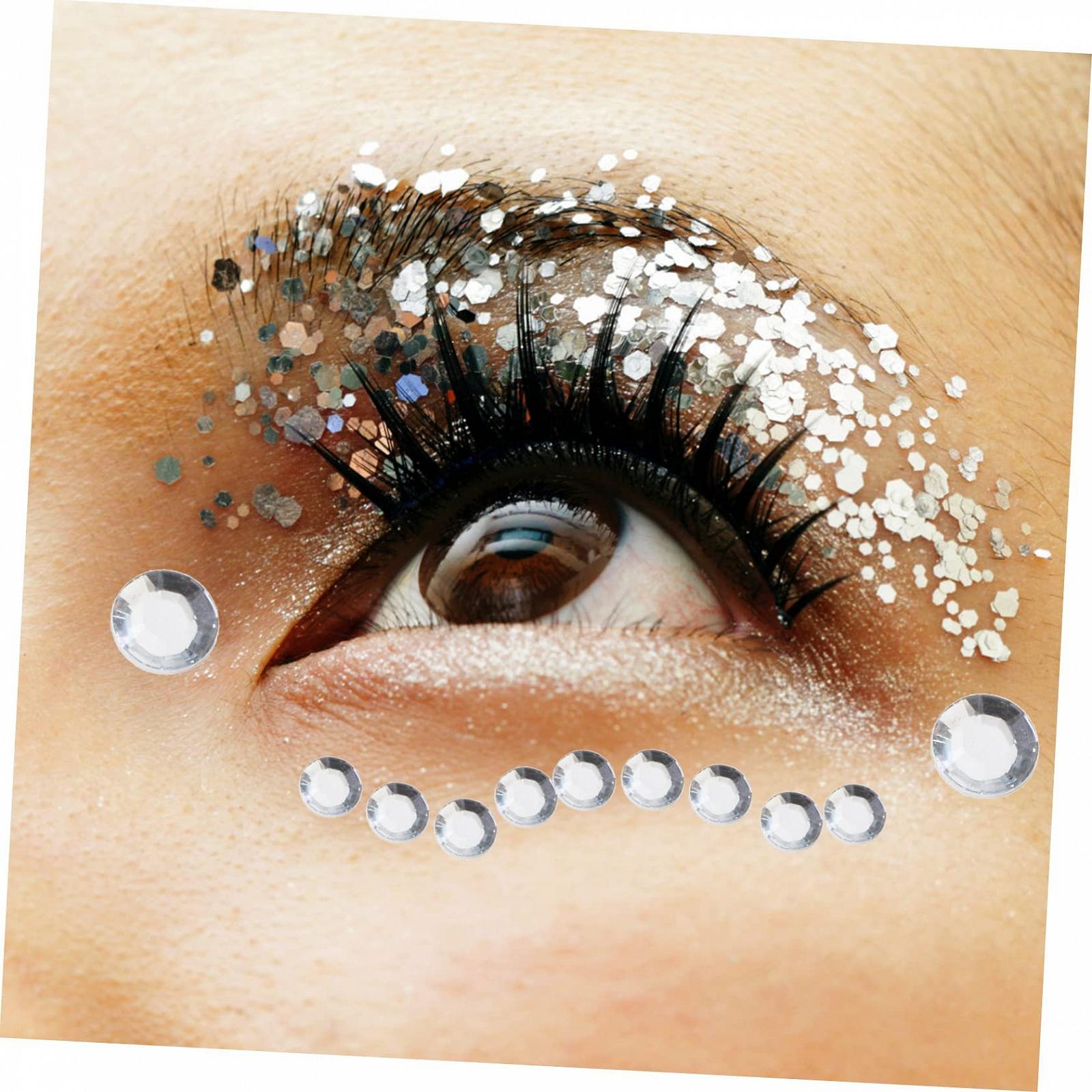 Стразы Healeved для ногтей, 12 листов, цветы, крючки для одежды, драгоценные камни для лица, акрил, фото №8