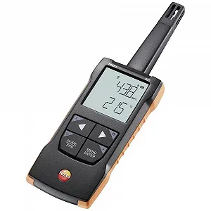 Термогигрометр Testo 625 с приложением Черно-оранжевый synthetic.ua - Фото 1