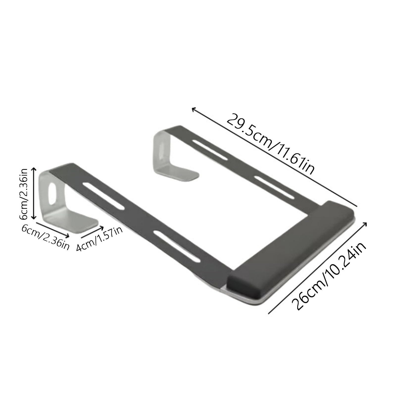 Подставка для ноутбука с подставкой для запястья. Эргономичная подставка для ноутбука с подушечкой для запястья., фото №3