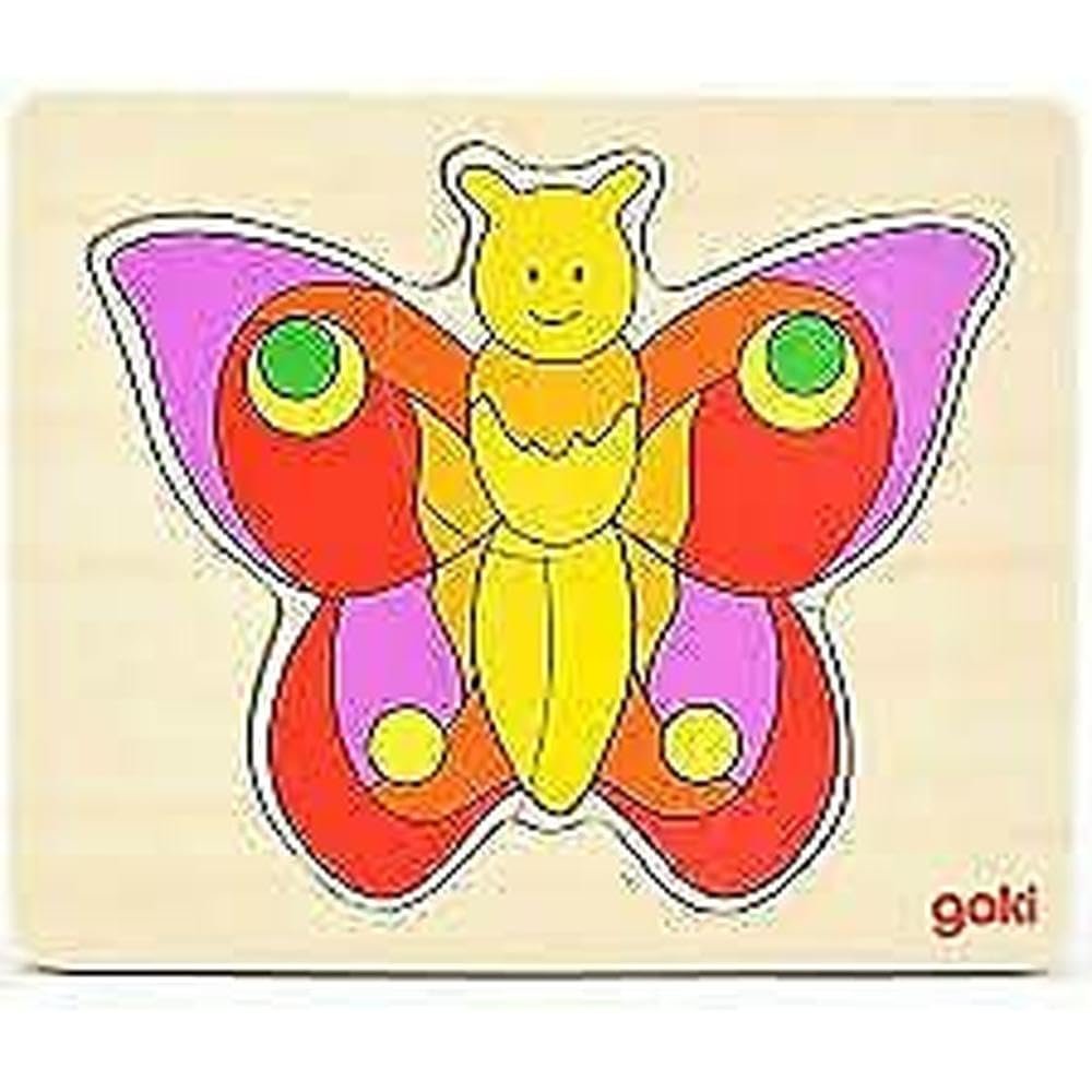 Пазл GoKi Wooden Butterfly Puzzle 4 слоя, фото №4