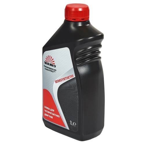 Масло для четырехтактных двигателей Vitals Semisynthetic API SL/CF 1л, фото №1