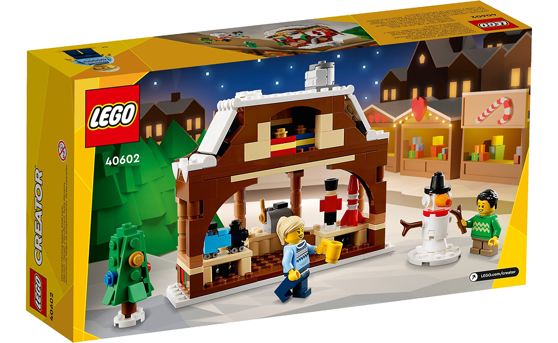 Дитячий конструктор LEGO Creator Лоток на різдвяному ярмарку (40602), фото №3