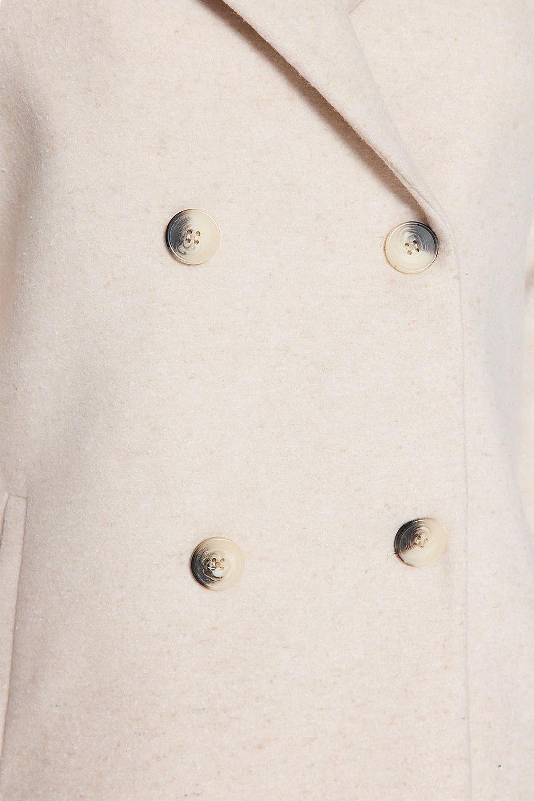 Пальто TRENDYOL Прямой Длинный рукав Стандартный, фото №5 Пальто TRENDYOL Прямой Длинный рукав Стандартный, фото №5