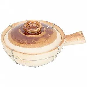 Кастрюля-сотейник Ciieeo керамическая с одной ручкой антипригарная гладкая - Фото 1