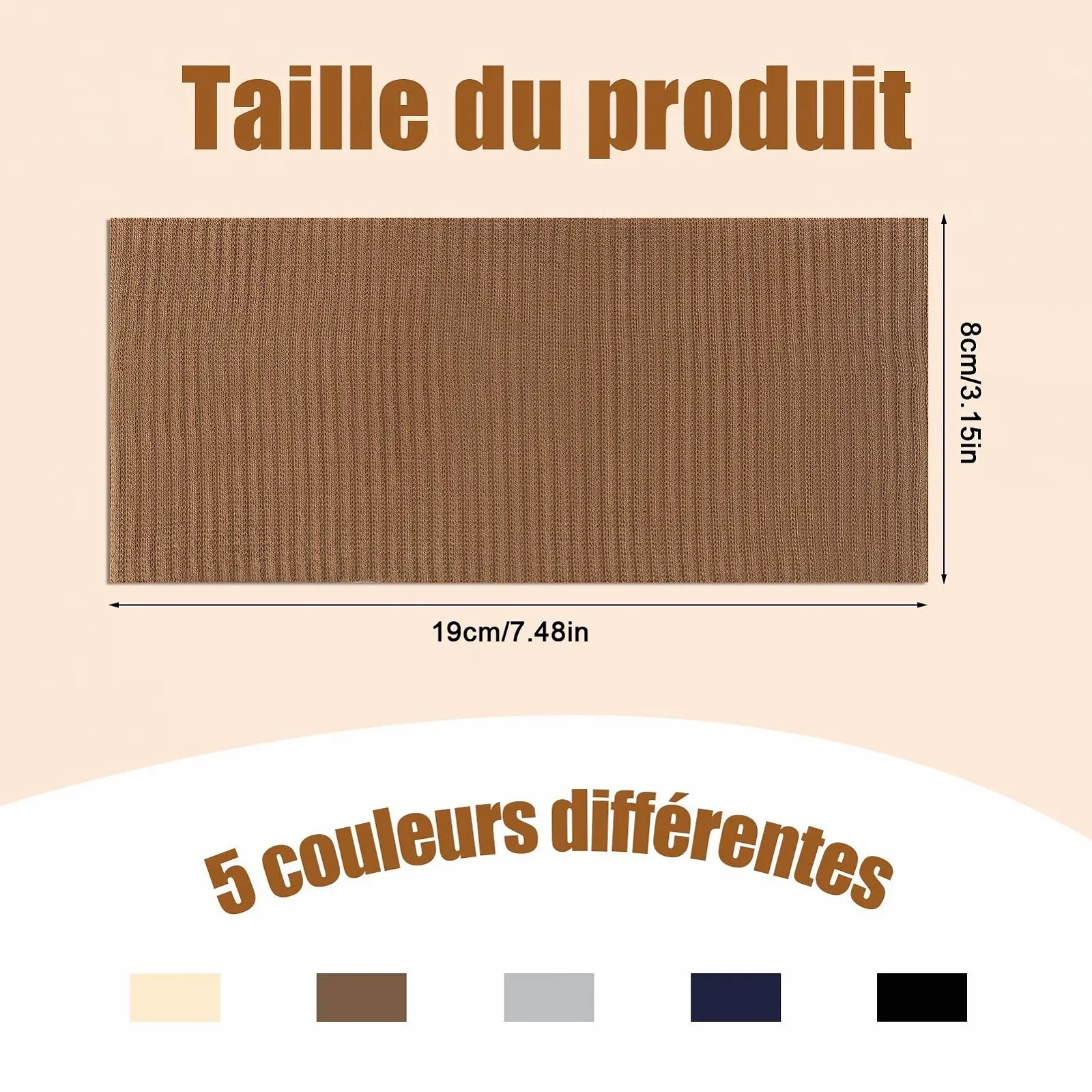 Пов'язка на голову Унісекс 8 см, фото №2