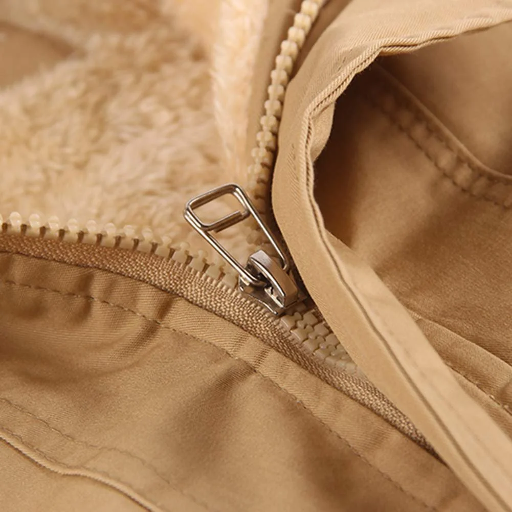 Детская куртка с капюшоном Amropi для мальчиков с флисовой подкладкой, парка, верхняя одежда для детей 3-10 лет, фото №4