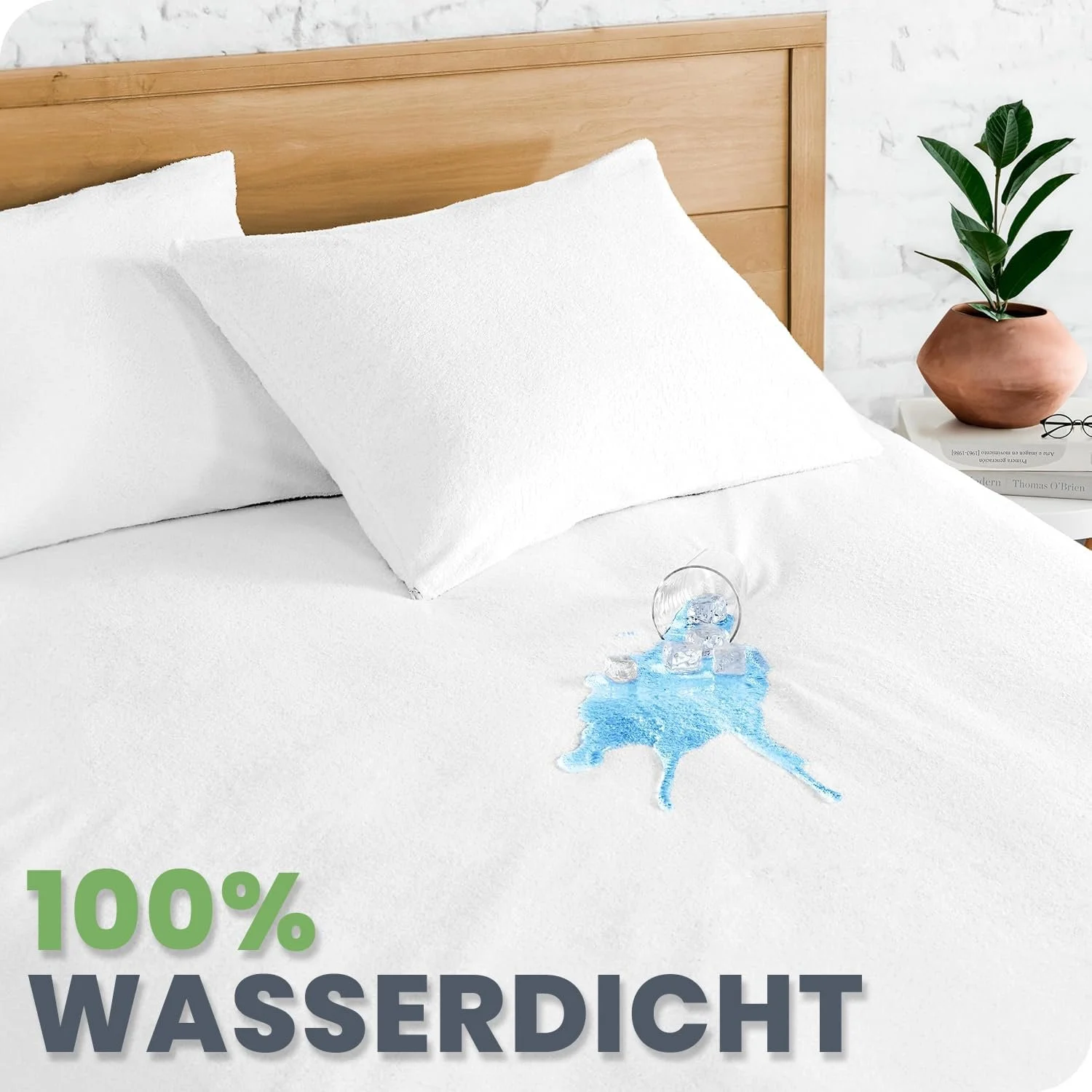 Наматрацник Livessa 90 x 200 (2 шт.) - Миюча підкладка при нетриманні, водонепроникний, фото №2 Наматрацник Livessa 90 x 200 (2 шт.) - Миюча підкладка при нетриманні, водонепроникний, фото №2