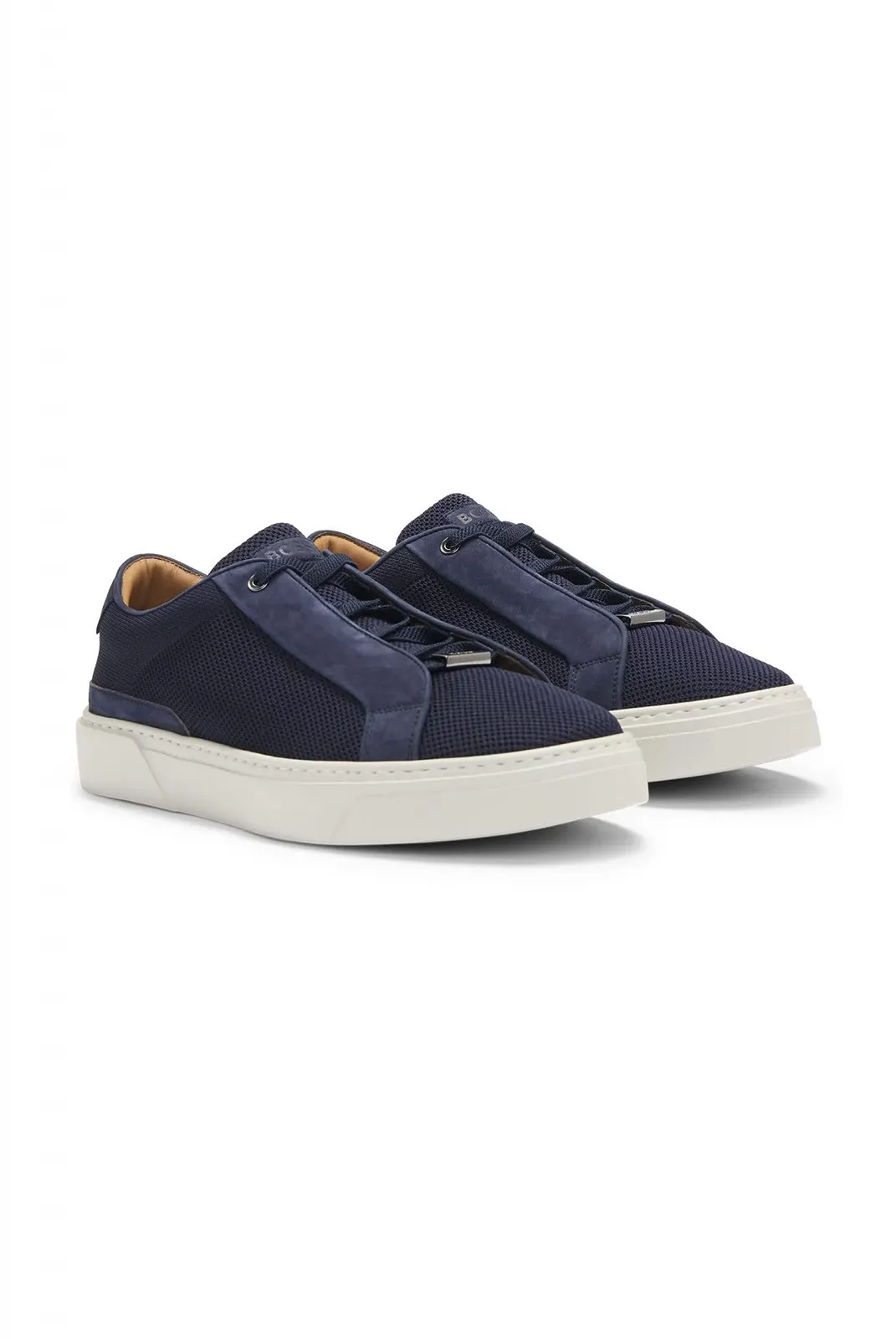 Кросівки BOSS Gary Tenn Gary Lowtop з дихаючим трикотажним верхом, фото №2 Кросівки BOSS Gary Tenn Gary Lowtop з дихаючим трикотажним верхом, фото №2