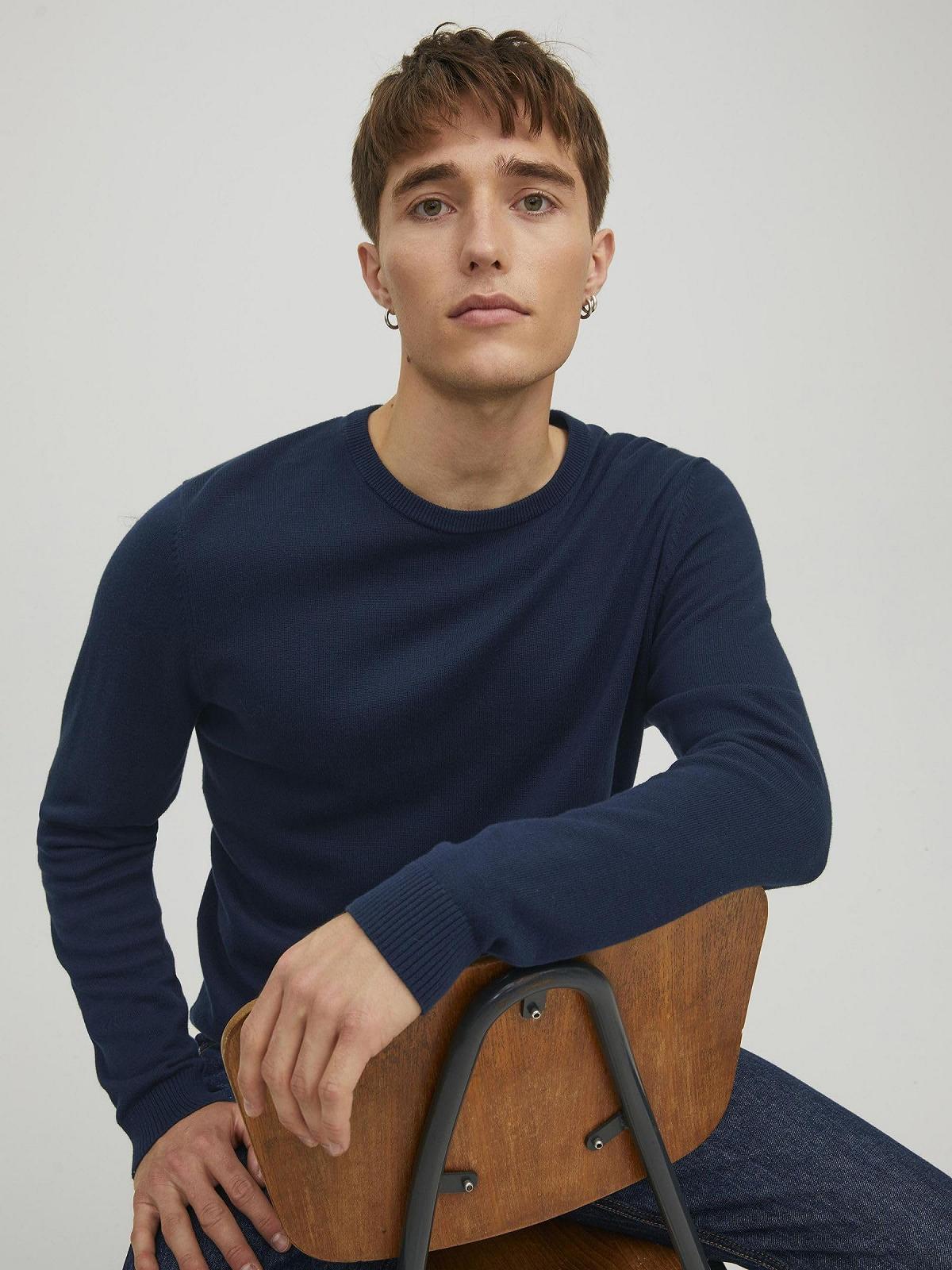 Джемпер JACK & JONES Jjebasic Knit Crew Neck Noos, фото №10