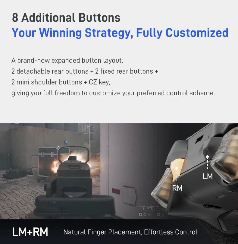 Геймпад Flydigi Vader 5 Pro (Windows Android Nintendo Switch iOS), фото №13