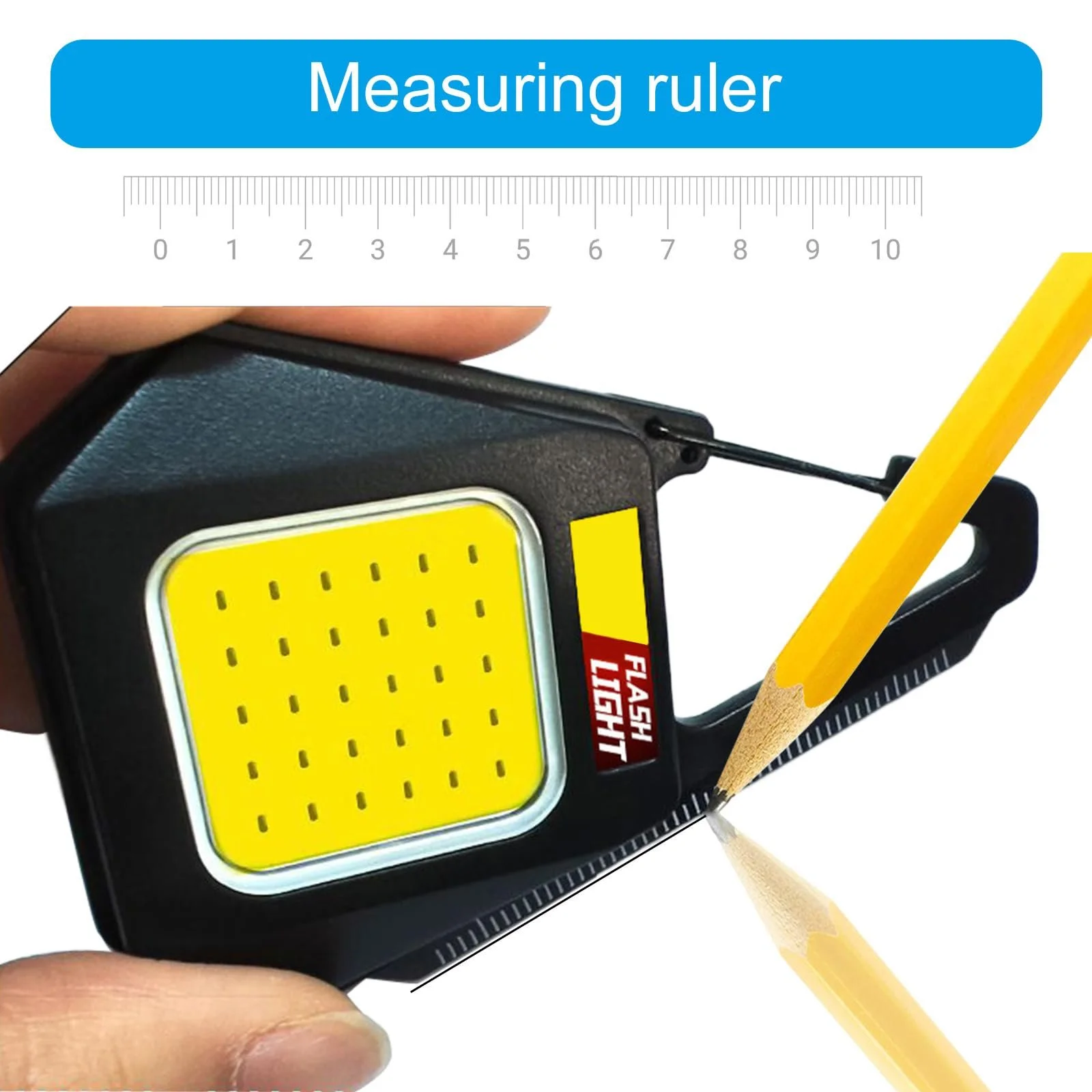 Ручний ліхтарик для надзвичайних ситуацій Camping LED Pocket Lamp Work Bright для кемпінгу, риболовлі, прогулянок, багатофункціональний ручний для надзвичайних ситуацій, фото №4