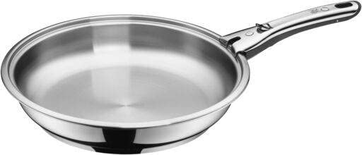 Сковорода WMF Click&Serve 28 см Индукционная без ручки, Нержавеющая сталь, Нержавеющая сталь Cromargan, Без покрытия, Подходит для духовки, фото №1 Сковорода WMF Click&Serve 28 см Индукционная без ручки, Нержавеющая сталь, Нержавеющая сталь Cromargan, Без покрытия, Подходит для духовки, фото №1