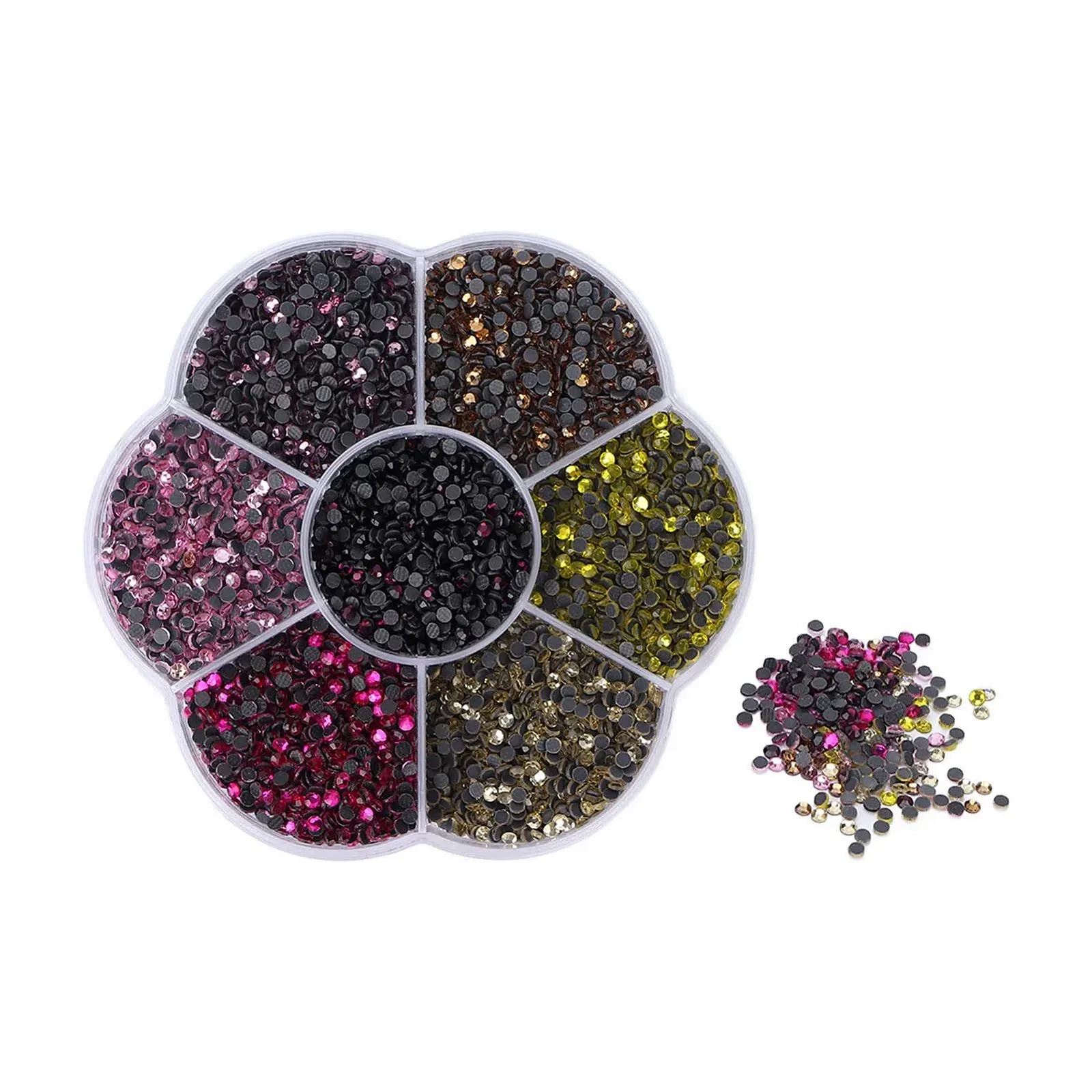 Стрази Сім кольорів S607-2, 10080 шт., фото №1