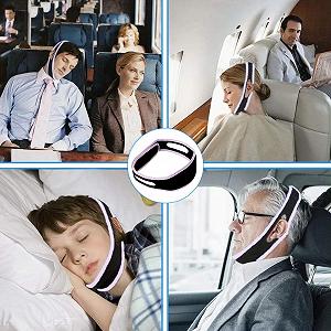 Ремінь для підборіддя Novent 3 проти хропіння дихаючий, регульований synthetic.ua - Фото 1