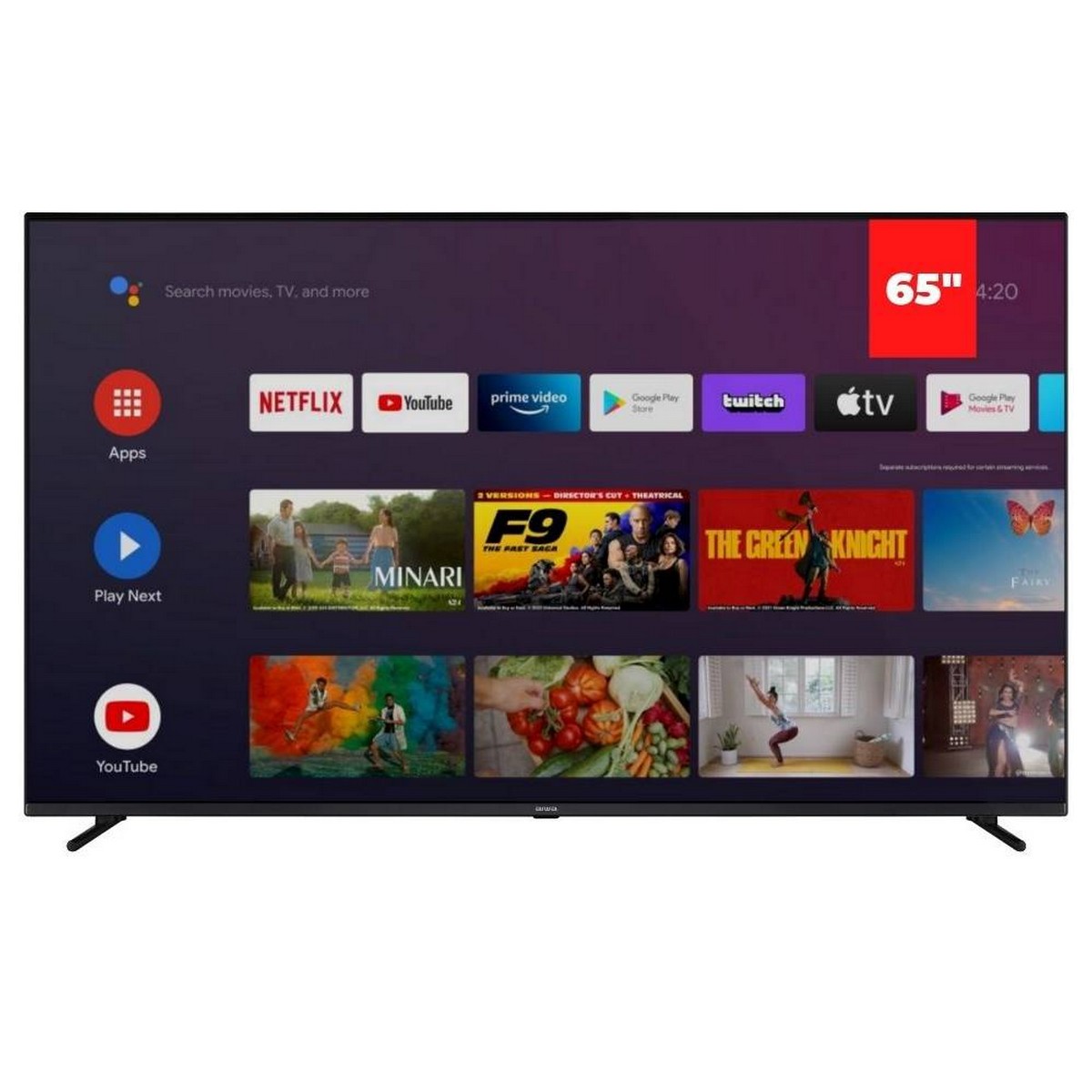 Телевізор AIWA 65AN7003UHD, фото №1 Телевізор AIWA 65AN7003UHD, фото №1