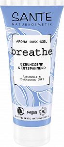 Арома-гель для душу SANTE Naturkosmetik Breathe Пачулі та боби тонка 200 мл Веганський - Фото 1