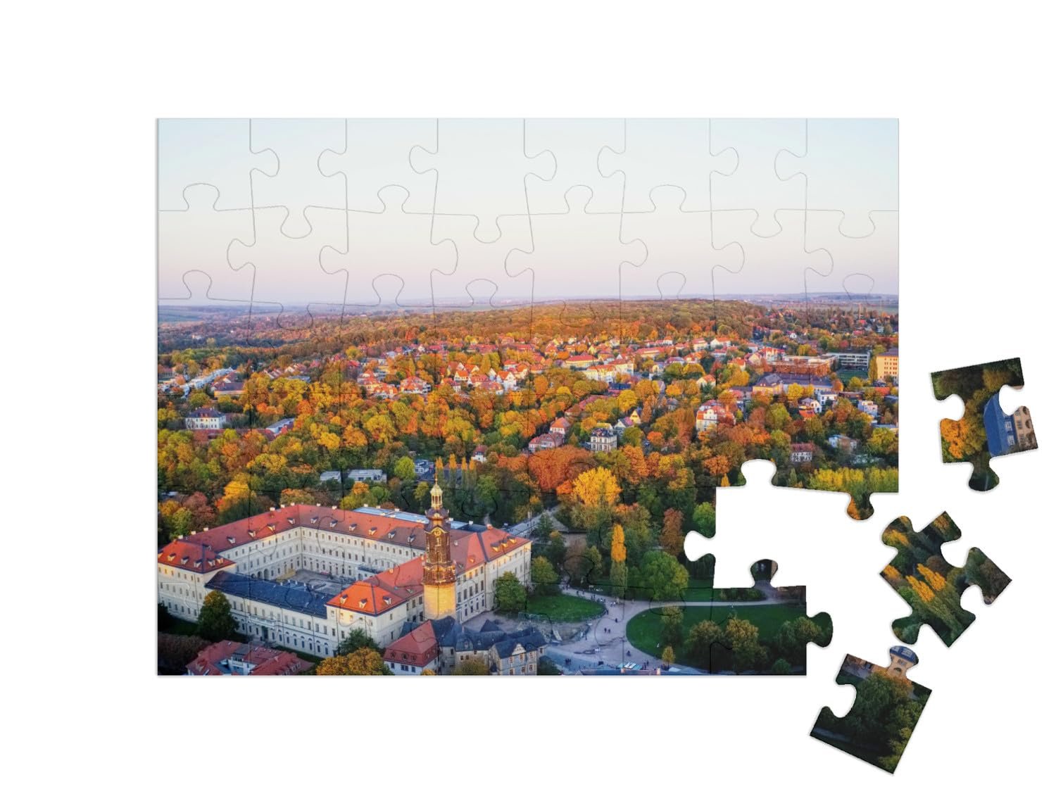 Пазл puzzleYOU Коллекция «Веймар» Веймар сверху 48 элементов, фото №2