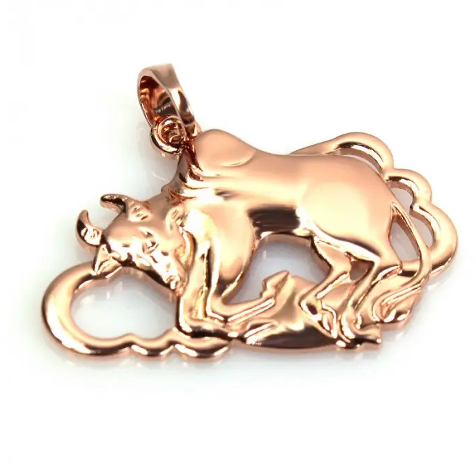 Кулон Телець-знак зодіаку для жінок, фото №1