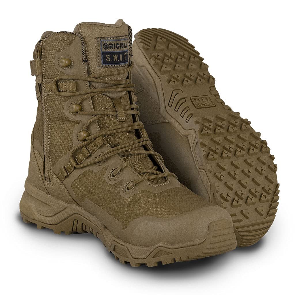 Унісекс Черевики Original S.W.A.T. Alpha Fury 8" З бічною блискавкою Поліестер Сітка Шкіра - Мікрофібра PU Верх, фото №3