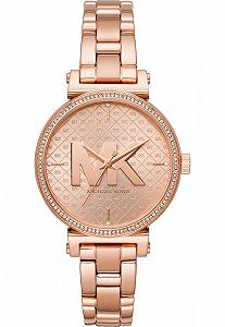 Часы Michael Kors Sofie Кварцевые с тремя стрелками и браслетом из нержавеющей стали synthetic.ua - Фото 1