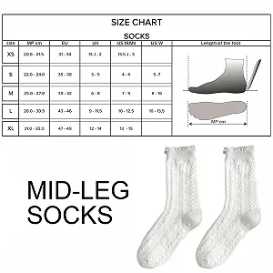 Шкарпетки з мереживом Білі, 2 пари synthetic.ua - Фото 1