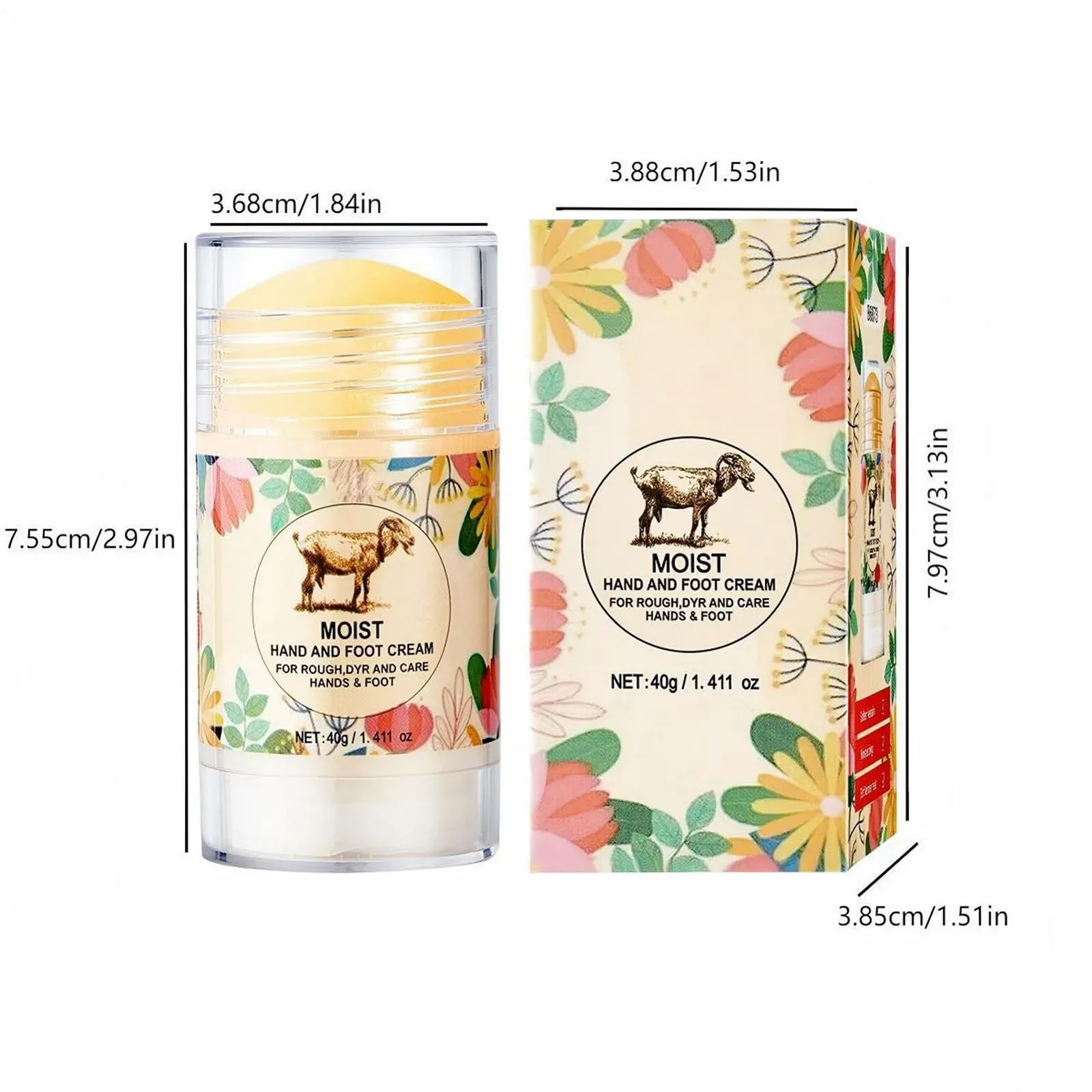 Восстанавливающий стик-крем для ног против трещин на пятках, фото №6